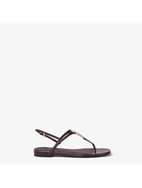 Fendi FFold Thong Sandals(PLEASE REQUEST YOUR SIZE BEFORE PURCHASING)
